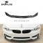 Auto Carbon Fiber F82 F83 M4 F80 M3 Front Lip Spoiler for BMW M3 M4 14-19