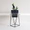 Iron Metal Planters Plant Flower Pot Plant Flower Pot For Home Indoor Garden Stand