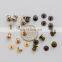 Garment 6mm/10mm screw metal alloy brass head leather rivet button studs for leather