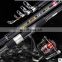 high quality 3.6m  Portable Fishing Rod 99% telescopic carbon  fiber fishing rod with reel