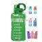 2021 popular 1000ml colorful plastic protein anti slip time marker durable water jug 5 gallon bottle