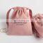 PandaSew Custom Logo Printed Twill Cotton Jewelry Bag Small Gift Packaging Jewelry Pouch