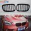 2012-2014 ABS front kidney grille mesh hood for BMW 1 series F20 F21 pre-lci