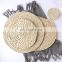 New Style Natural Seagrass Place Mat Round Tablemat Jute Placemat Made In Vietnam