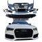 RS7 performance parts for Audi A7 C7 C7.5 C7PA 2016-2018 conversion to RS7 front bumper assembly