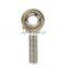 Top quality chrome steel male thread and female thread POS20 PHS20 ball joint rod end bearing