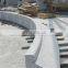 Cheap light grey granite kerbstone road paving