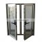 Aluminium door and windows black color finish aluminium casement DOOR for home design