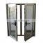 Aluminium door and windows black color finish aluminium casement DOOR for home design