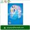 Customzied PP a4 size L shaped plastic folder with CMYK printing