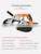 LIVTER Small household woodworking band saw portable horizontal metal stainless steel sawing machine