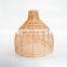Unique Rattan Pendant Light Shade Living Room, Woven Rattan Lamp Shade Hanging, Wicker Light Fixtures Vietnam Cheap Wholesale
