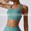 Cross Back Recyclable Yoga Sexy Bras Factory Sales Women Square Neck Sports Tank Tops