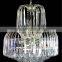 Silvercolor Decorative Luxury Modern Crystal Chandelier Ceiling Light /chandelier Pendant Lightfor Hotel /wedding Hall/palace