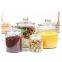 Premium Glass Jar - Airtight Lid Keeps Fresh, Clear for Easy Viewing. Ideal for Pantry: Grains, Teas & Spices. Stylish Home Use.