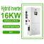 Solar System 16kw Hybrid Inverter Solution on grid off grid together