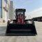 HZM 810 Wheel Loader Front End Loader for Sale hydrostatic system rated load 1t Chinese brand
