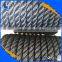 12mm polyester 3 strand braided anchor rope twist rope for yachts