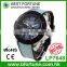 LP7648 Lowest Price 2 Time Zone Waterproof Stainless Steel Fashion Watch