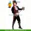 Male Vampire Count Dracula halloween cosplay dress party game costume
