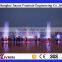 large outdoor color changing water fountain