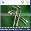 350mm Fully polished L shape hand socket spanner/wrench
