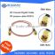 China supplier RF Coax Cable SMA pigtail cable SMA male to RP SMA male RA RG316 15cm extension for wifi antenna