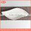 leaf plate high quality new design strengthen durable porcelain leaf shape white dish or ceramcis plate
