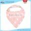 WZ-MS-1913 new design print white french terry waterproof baby bandana bibs