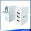 High Quality3 Port USB Rapid Wall Charger home charger with EU/US/AU/KC Plug