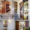 2016 Modern Black colour sliding wardrobe wooden door roller system                        
                                                Quality Choice