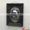 Wall Mounted Black Wooden Mirror Candle Holder