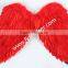 Adult Fairy Red Large Goose Feather Angel Wings Craft Supplies