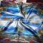 50*50cm satin Square Scarf artificial flowers 100% Silk Satin Shawl Hijab soft Handkerchiefs