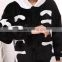 shuman skeleton special style winter cartoon cosbus fleece costume jumpsuit onesie adult pajamas&sleepwear