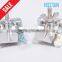 Zinc plated butterfly screen hinge clamps for screen frame