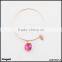 Birthstone charm adjustable bangle bracelet friendship bracelet