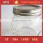 Glass airtight regular mouth 8oz ball mason jar