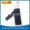 Black Outdoor emergency survival Magnesium flint fire starter with Metal Chain