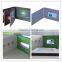 Paper card + LCD screen + USB + battery 7 inch advertising video brochure