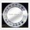 Home Treats Round Crackle Wall Mirror Handmade Mosiac Glass Mosaic Aqua or Silver Frame 40 x40cm