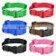 Best Promotion New Pink S Nylon Pet Dog Cat Puppy Adjustable Spring Buckle Lead Collars New Arrival