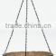 decorative metal hanging basket with coco liner