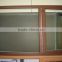 Wood color frame cheap house casement window with grills for sale