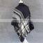 Oversized Tartan Plaid Chunky Plaid Blanket Scarf