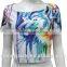 Sports Crop Top With Custom Design Sublimation Printing