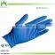 blue powder free disposable glove