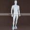 Window display sitting cool Full body muscel men frock mannequin male