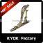 KYOK Heavy Duty Steel Double Drapery Curtain Rod Bracket,Curve Curtain Rod Accessories for 25 & 28mm Rods