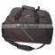 Blue 600d pvc travel duffel bag